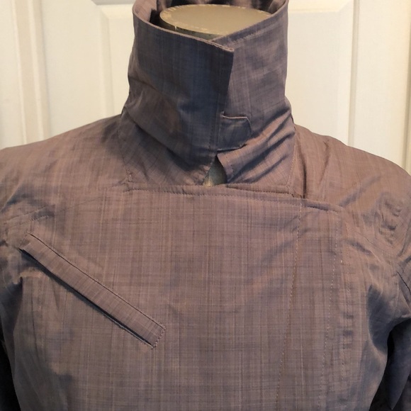 ATHLETA Commuter Moto Jacket Asymmetrical Zip-Up Long Sleeve Pockets Lined - Picture 4 of 16